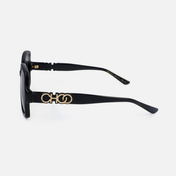 Jimmy Choo Women\'s  SAMMI GS 8079O Black Fashion Square Sunglasses 55mm.… main image 6